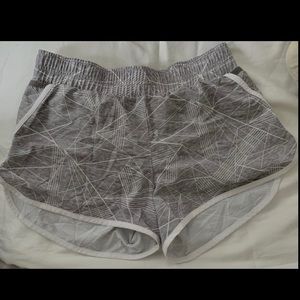 ASICS Running Shorts Grey Print